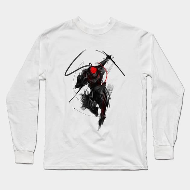 Edge Long Sleeve T-Shirt by BENEDICK BANA